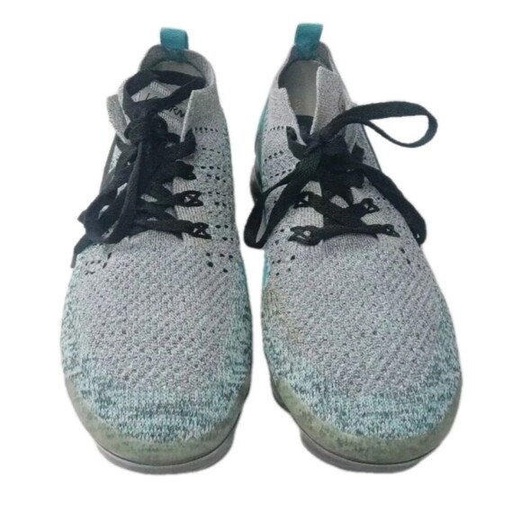 Nike Air Vapormax Flyknit 2 Shoes Men’s Size 8.5 Dusty Cactus Hyper Jade main image 4